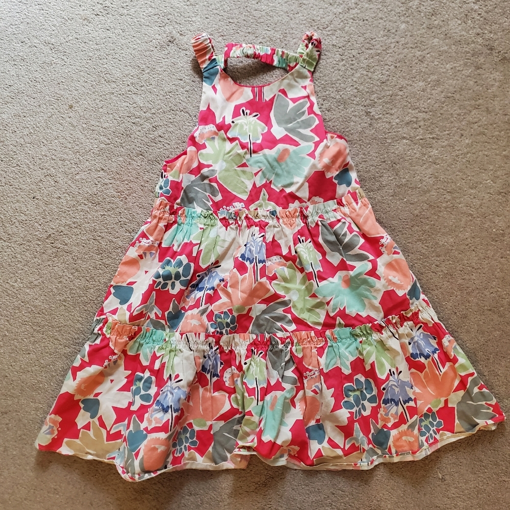 Zara Floral Babydoll Floral Dress Tunic Top S